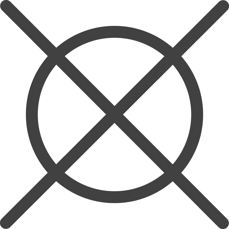 No Chemical Cleaning