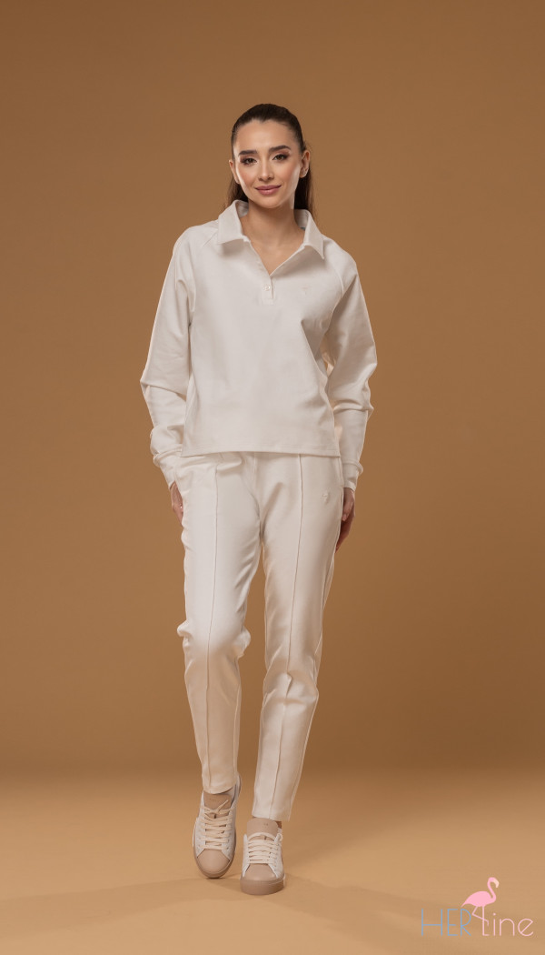 ECRU POLO SET