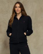 Polar zip-up sweatshirt