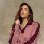 ROSE BURGUNDY SWEATSHIRT