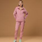 PINK GRACE HALF ZIPPER SET