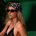 Black seawave top