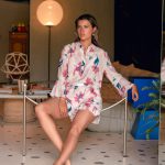 PINK GRACE PRINT SHORT SET