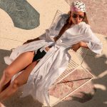 Santorini Beach Robe
