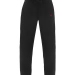 Ashes Grey Polar Track Pants With Pink