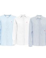 White – Blue Blouses Mix&match