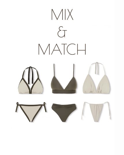 Mix and Match - Cream Olive