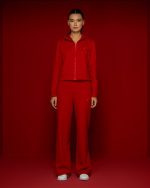 Red Set With Zipper