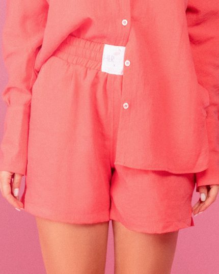 Coral rose doll  shorts