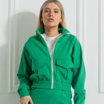 Green Zipper Sweatshirt