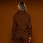 Brown Sweatshirt With Pockets - Image 2