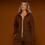 Brown Sweatshirt With Pockets