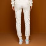 Ecru Slim Track Pants - Image 2