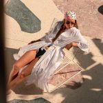 Santorini Beach Robe