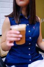 Dark blue blouse - Image 3