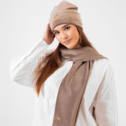 Grey Taupe Hat