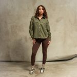 OLIVE SHIRT WITH POCKETS