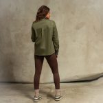 OLIVE SHIRT WITH POCKETS - Image 2
