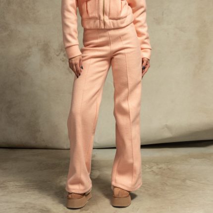 Blush wool pants