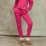 Magenta Slim Joggers