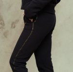 ashes polar track pants WITH GOLD LOGO