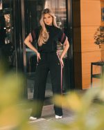 Noir stripe set