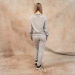 Cloud grey slim track pants - Image 2