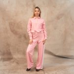 BAby rose - white pants