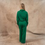Emerald green white pants - Image 2