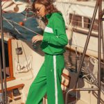 Green sail Pants