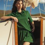 Deep green breeze skirt set