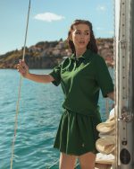 Deep green breeze skirt set - Image 2