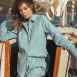 Breeze blue linen shirt