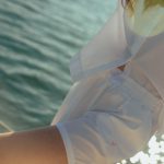 White breeze shorts