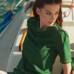 Dark greenT-Shirt gold