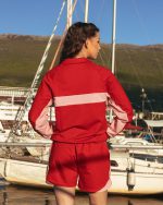 Red sailor short set - Image 2