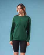 Dark green-gold hoodie - Image 4
