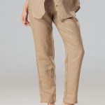 Gold long pants