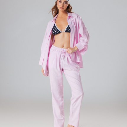 Pink long pants