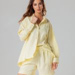 Butter yellow oversized set