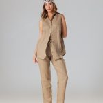 Gold linen set