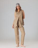 Gold linen set