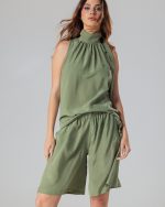 Jade silk set