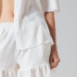 White sand shorts