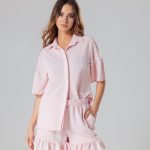 Pink sand blouse