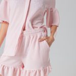 Pink sand shorts