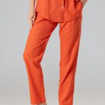 Orange long pants