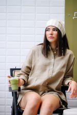 Gold oversized linen set - Image 4