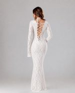 WHITE LACE DRESS - Image 2