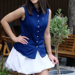 Cloud mini skirt set